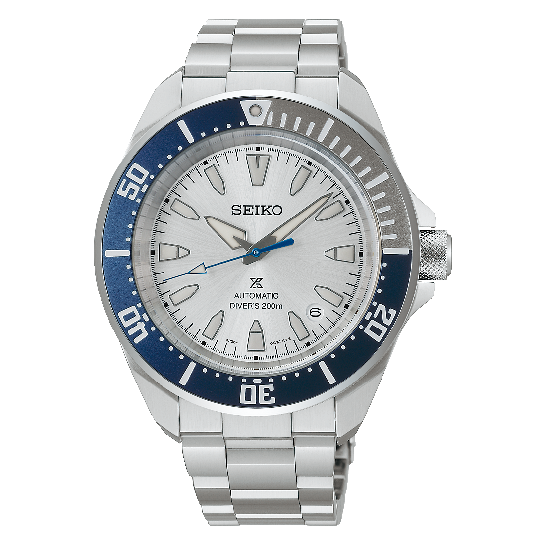 Montre Automatique Seiko en Acier Argenté